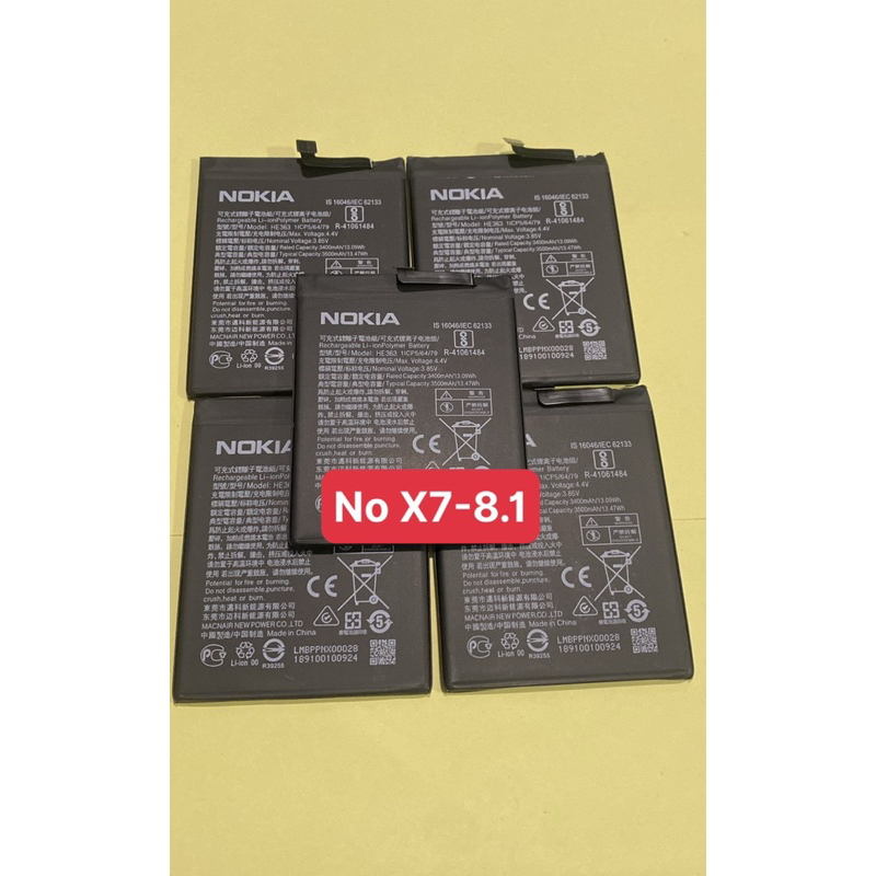 Pin Nokia 8.1 (Nokia X7, Nokia 7.1 Plus) HE363 hàng chuẩn giá tốt