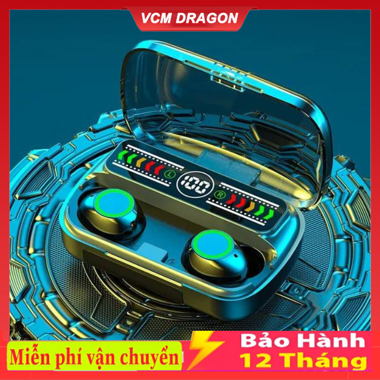 Tai nghe Bluetooth M100 / M10 5.3 tai nghe không dây giải mã kép / đồng bộ hóa video và âm thanh có 