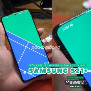 [NHẬN VÂN TAY 100%] Dán cường lực Samsung S21 S22 S23 Plus + Ultra 5G Zacase / Zeelot chống vỡ màn hình
