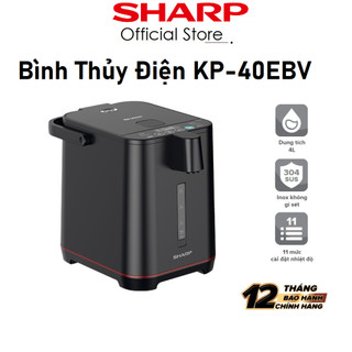 Bình thủy điện sharp kp-40ebv dung tích 4l - hàng chính hãng