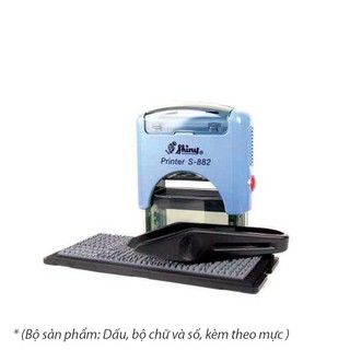 Dấu Ngày Sản Xuất và Hạn Sử Dụng Shiny S-882. Chính Hãng và Tinh Tế: Dấu S-882. Dấu Ngày Tháng Năm Shiny S-882