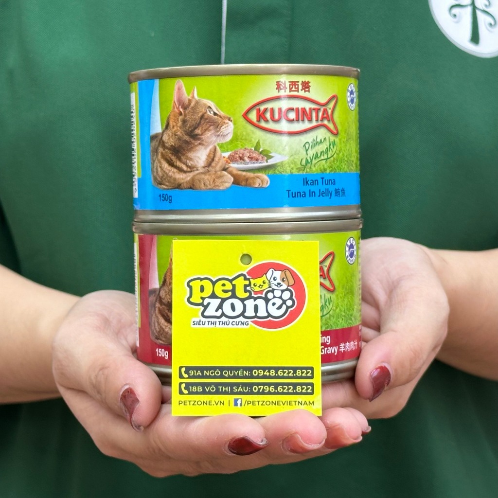 Pate cho mèo Kucinta lon 150g