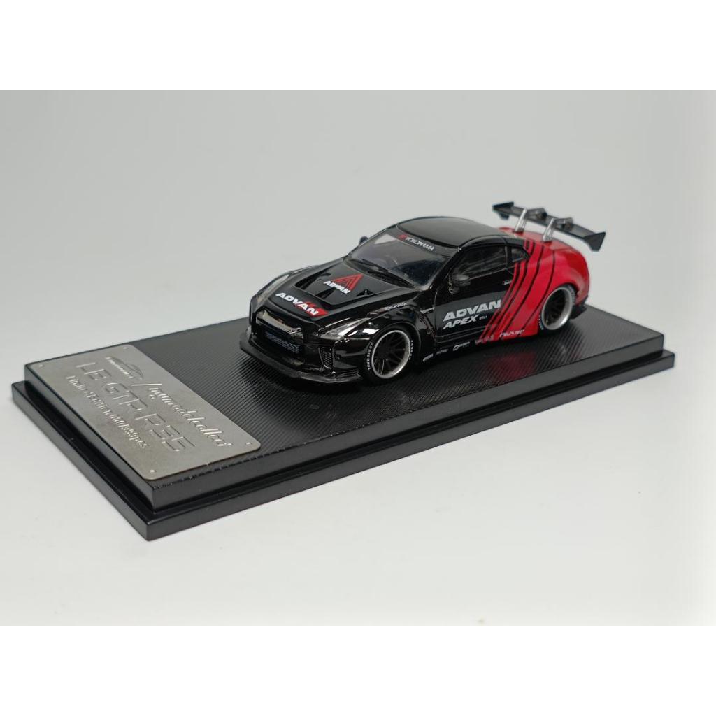 MÔ HÌNH 1:64 MY MODEL COLLECT - LBWK Nissan GTR R35 Version 1.5 Advan Livery