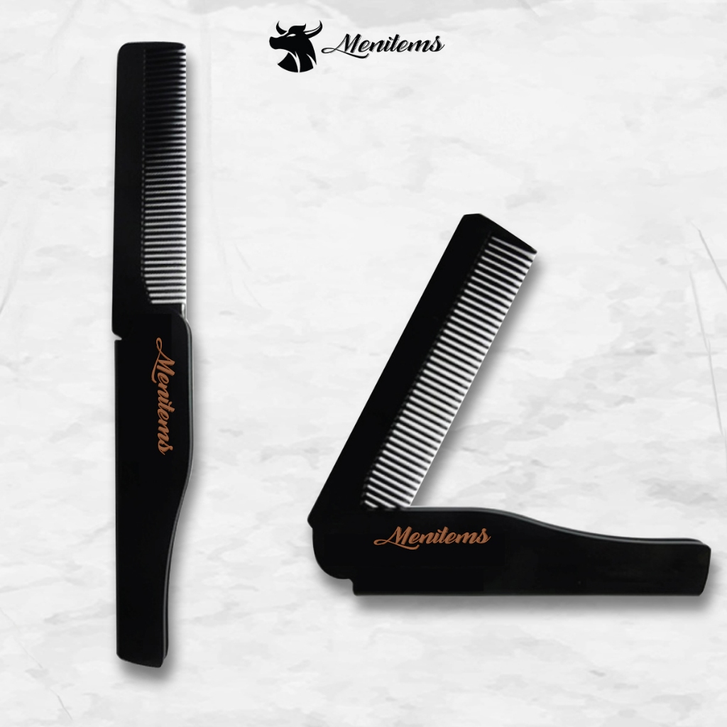 Lược gấp gọn, tạo kiểu Menitems bỏ túi tiện lợi