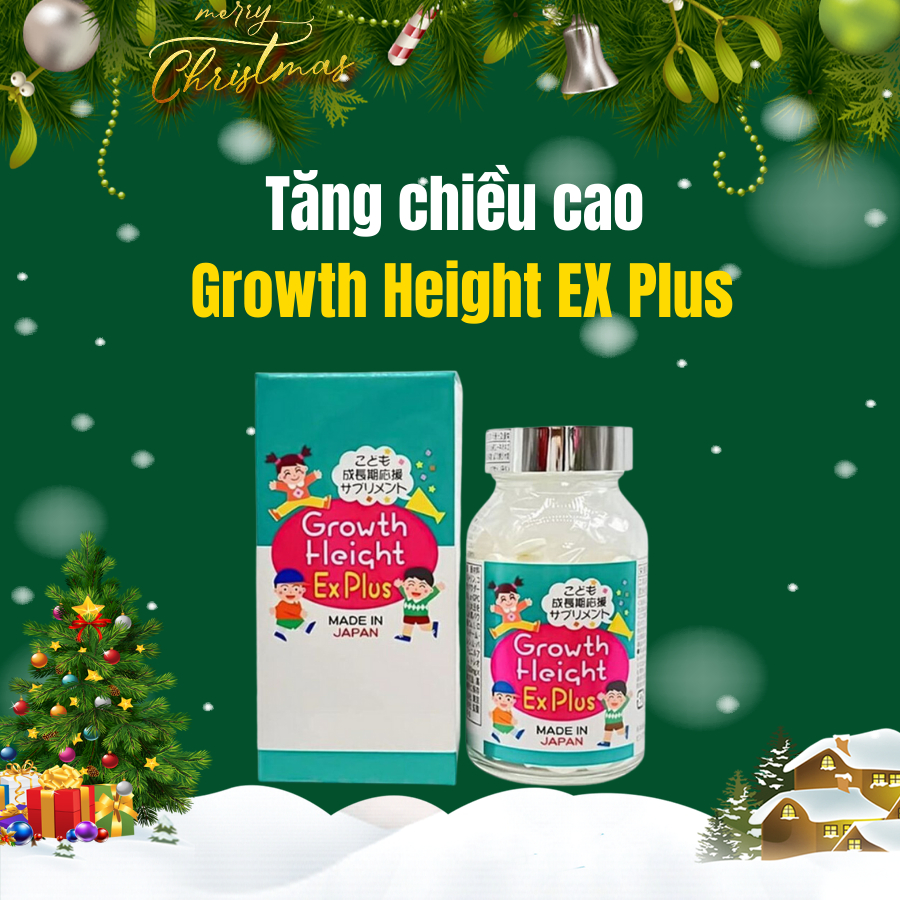 Viên Uống Tăng Chiều Cao Growth Height Ex Plus(300 viên)
