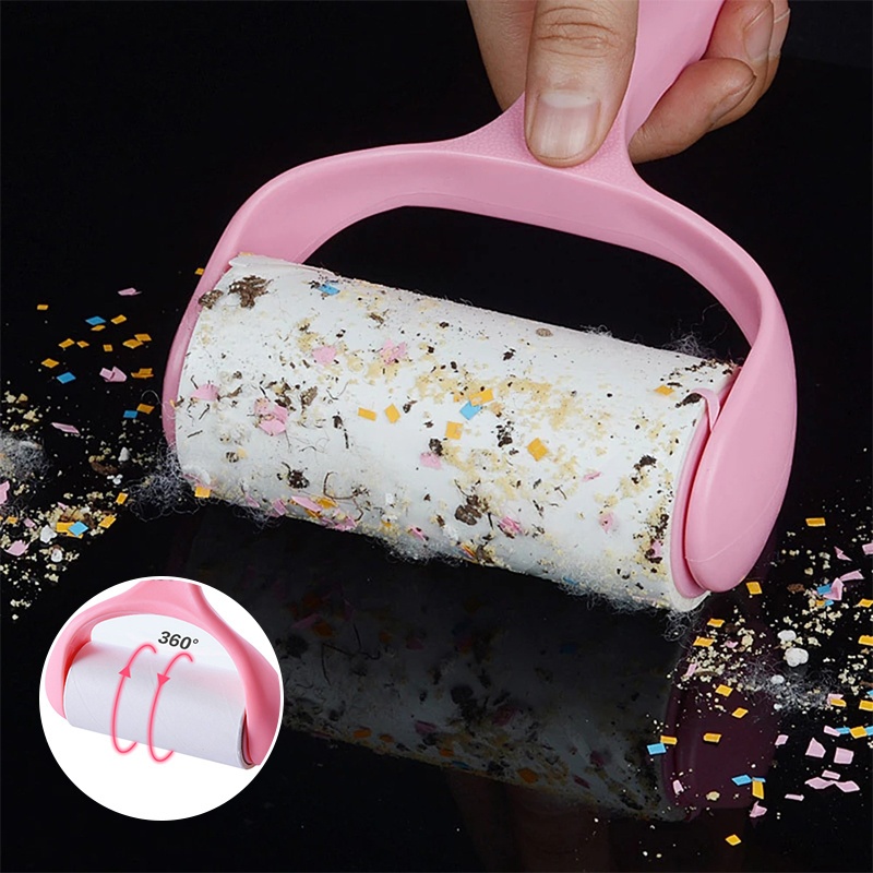 Lõi Cây Lăn Bụi Quần Áo Siêu dính ,lăn tóc dính, lăn bụi thảm, dọn sạch lông thú cưng tiện dụng