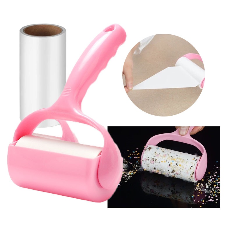 Lõi Cây Lăn Bụi Quần Áo Siêu dính ,lăn tóc dính, lăn bụi thảm, dọn sạch lông thú cưng tiện dụng