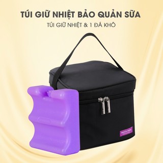 🍀🍀Túi Giữ Nhiệt Kèm Đá Khô Mama's Choice 🍀Giữ Nhiệt Nóng Lạnh Mini Cầm Tay Bảo Quản Sữa Mẹ, Đựng Đồ Ăn, Thức Ăn🍀