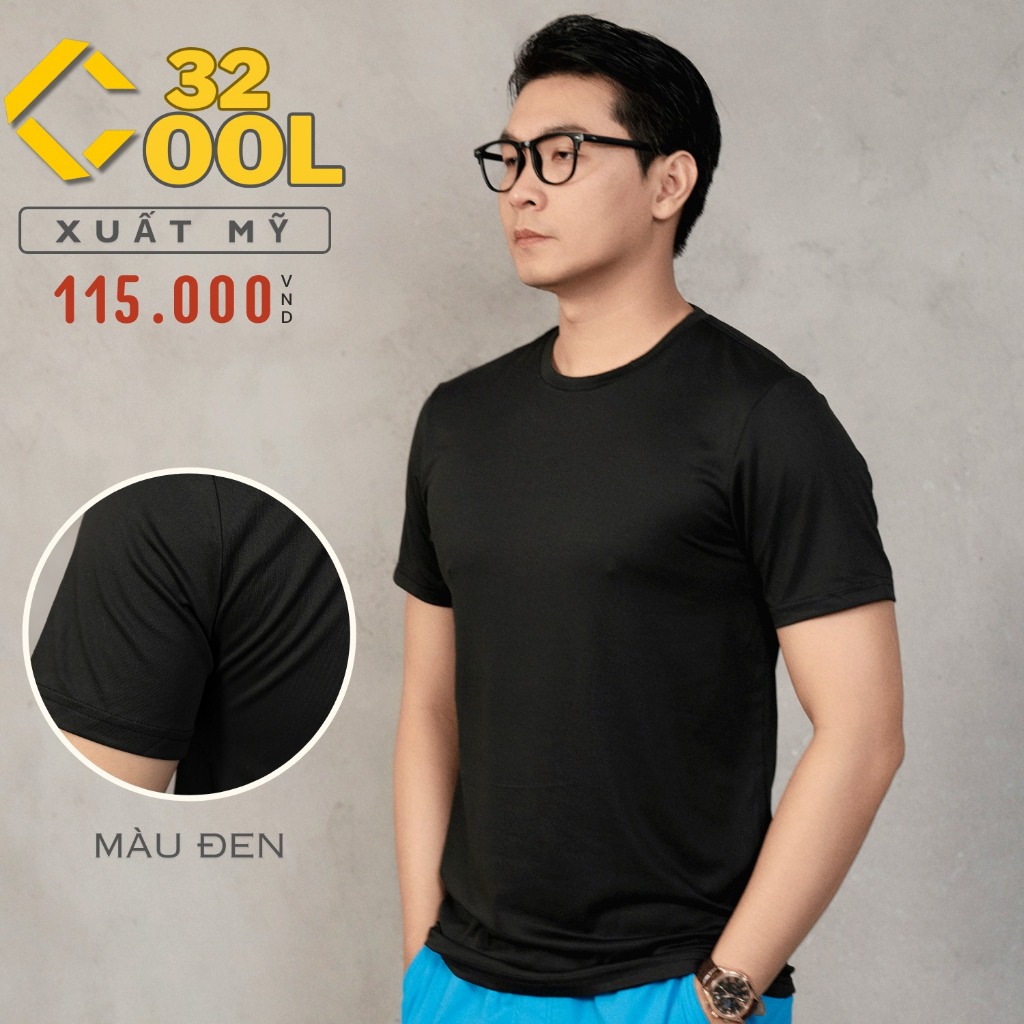 Áo Thun Thể Thao, Áo Thun Tản Nhiệt Nam Form Ôm Body Chất Thun Lạnh Co Giãn 4 Chiều