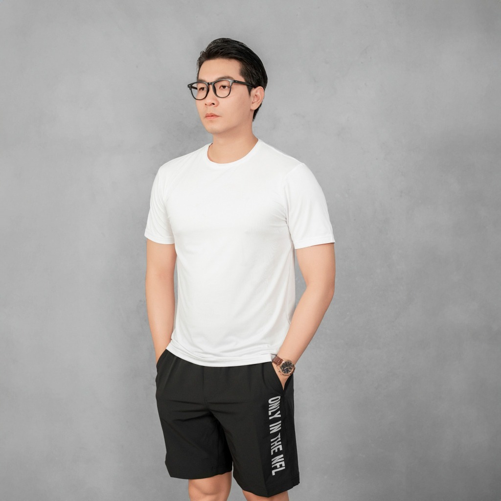 Áo Thun Thể Thao, Áo Thun Tản Nhiệt Nam Form Ôm Body Chất Thun Lạnh Co Giãn 4 Chiều