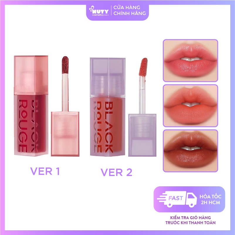 Son Kem Black Rouge Double Layer Over Velvet Ver.1 & Ver.2