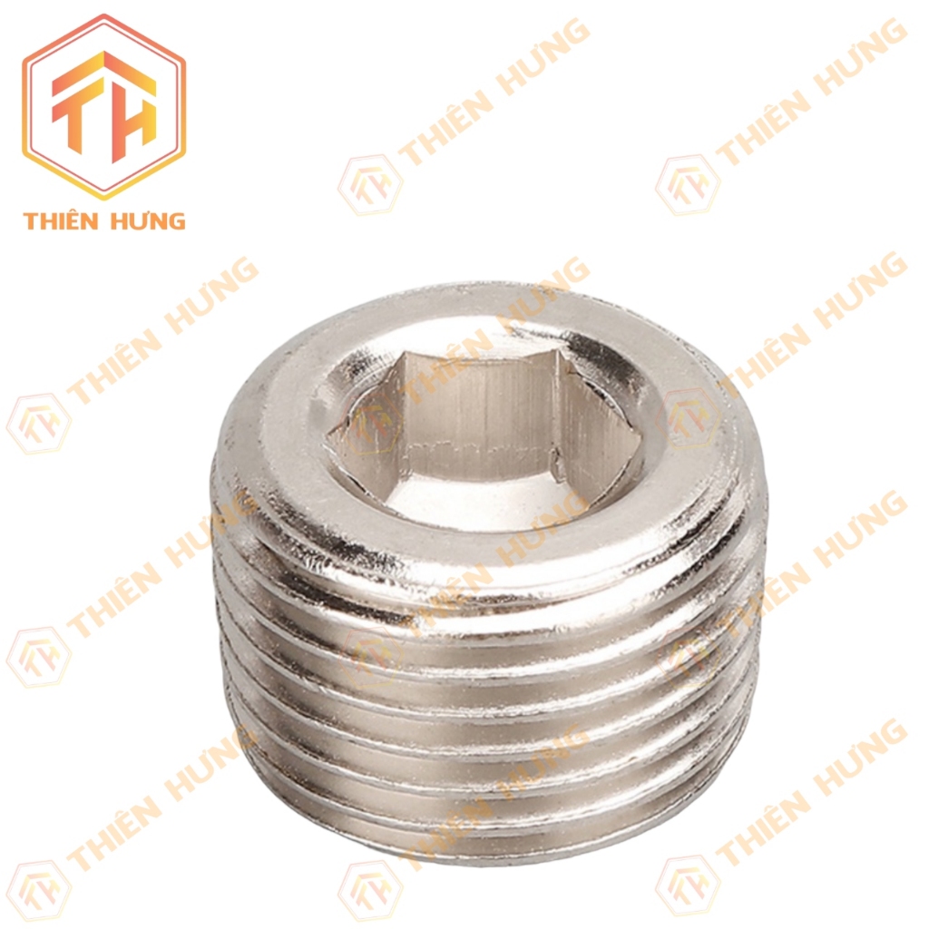 Đầu bịt khí nén -Bit chìm mạ niken ren 9.6, 13, 17, 21,27mm