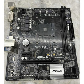 Bo mạch chủ asrock a320m-dgs cũ chạy tốt. mainboard asrock a320m dgs tháo máy