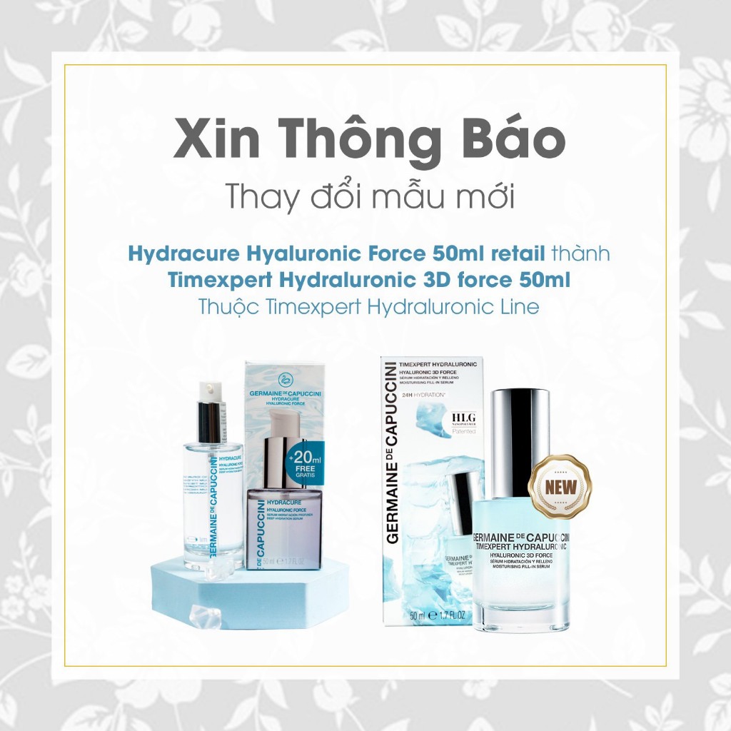 Serum HA - Hyaluronic Force Germaine De Capuccini 50ml