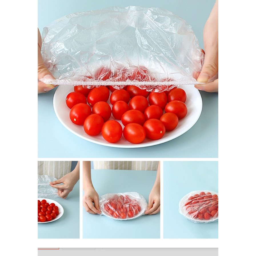 Màng Bọc Thực Phẩm Co Giãn Sử Dụng Lò Vi Sóng, Chống Bụi Bẩn, Côn Trùng Hình Gấu Dễ Thương