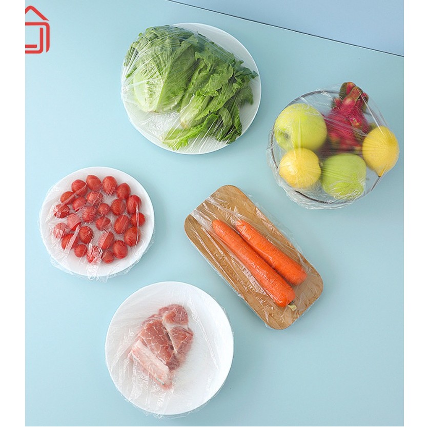 Màng Bọc Thực Phẩm Co Giãn Sử Dụng Lò Vi Sóng, Chống Bụi Bẩn, Côn Trùng Hình Gấu Dễ Thương