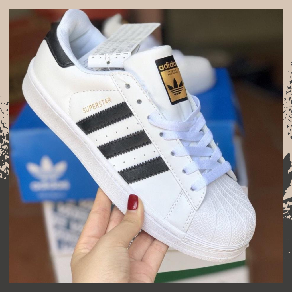 GIày Adidas_Sò Nam Nữ, Giày Adidas_Superstar, Giày Adidas_Mũi Sò Hàng Đẹp Full Box Bill - BIBISNEAKER