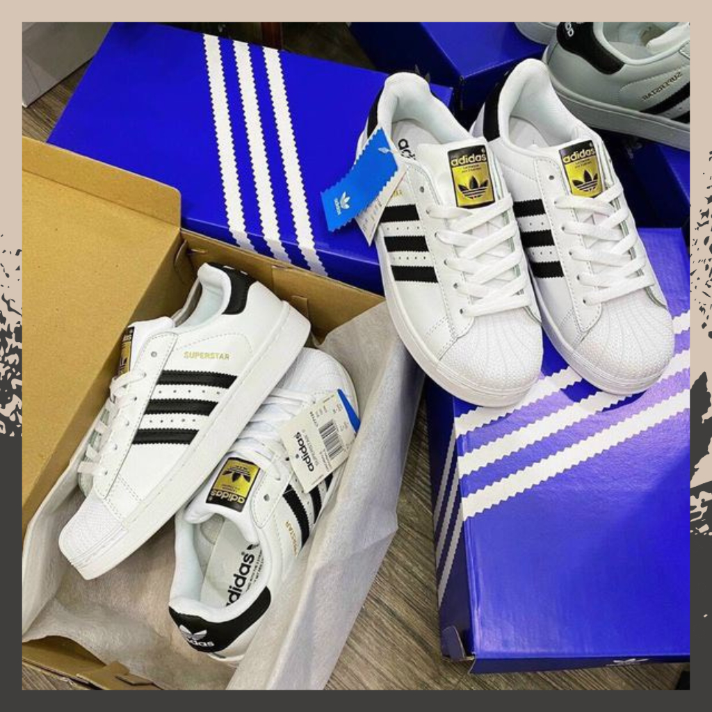 GIày Adidas_Sò Nam Nữ, Giày Adidas_Superstar, Giày Adidas_Mũi Sò Hàng Đẹp Full Box Bill - BIBISNEAKER
