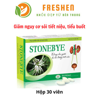 Stonebye - Hỗ trợ giảm sỏi thận, sỏi tiết niệu 30 viên