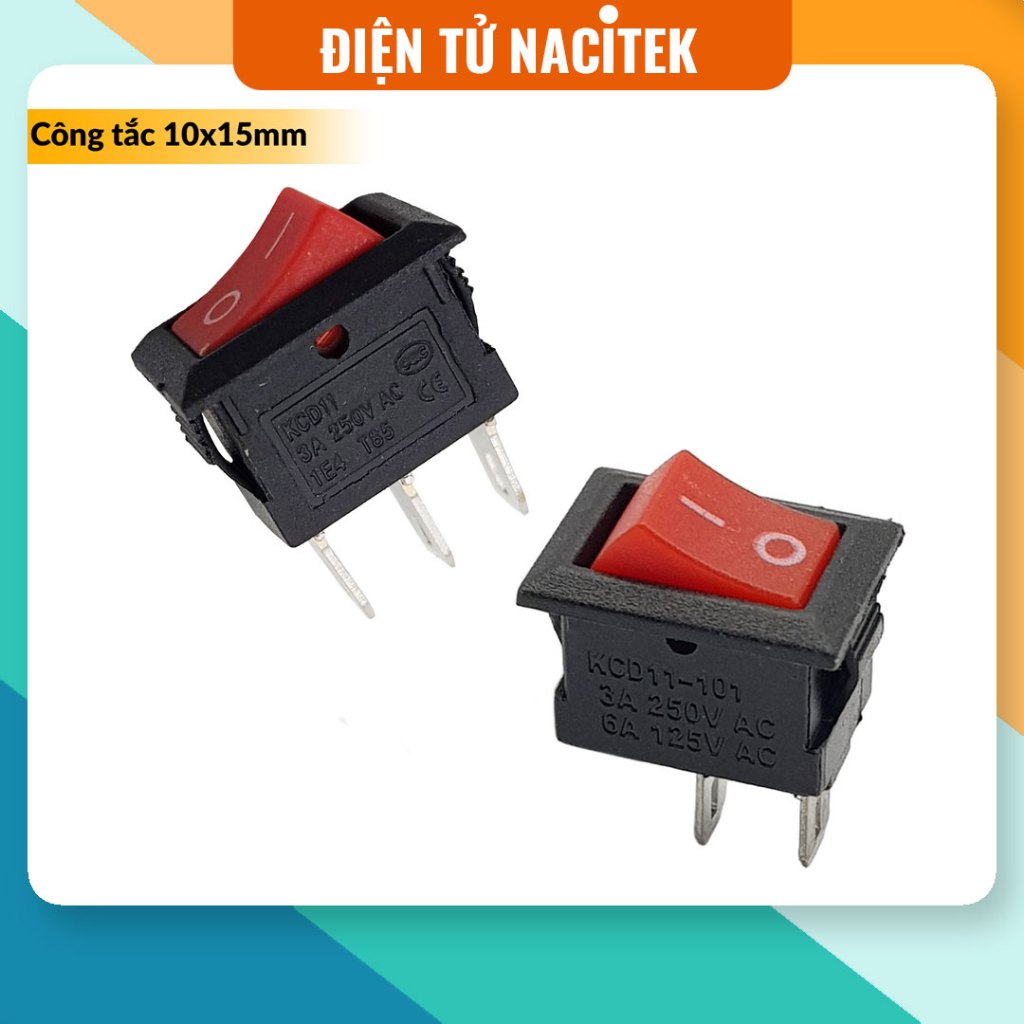 [NSHOP] Công tắc 10x15mm KCD11