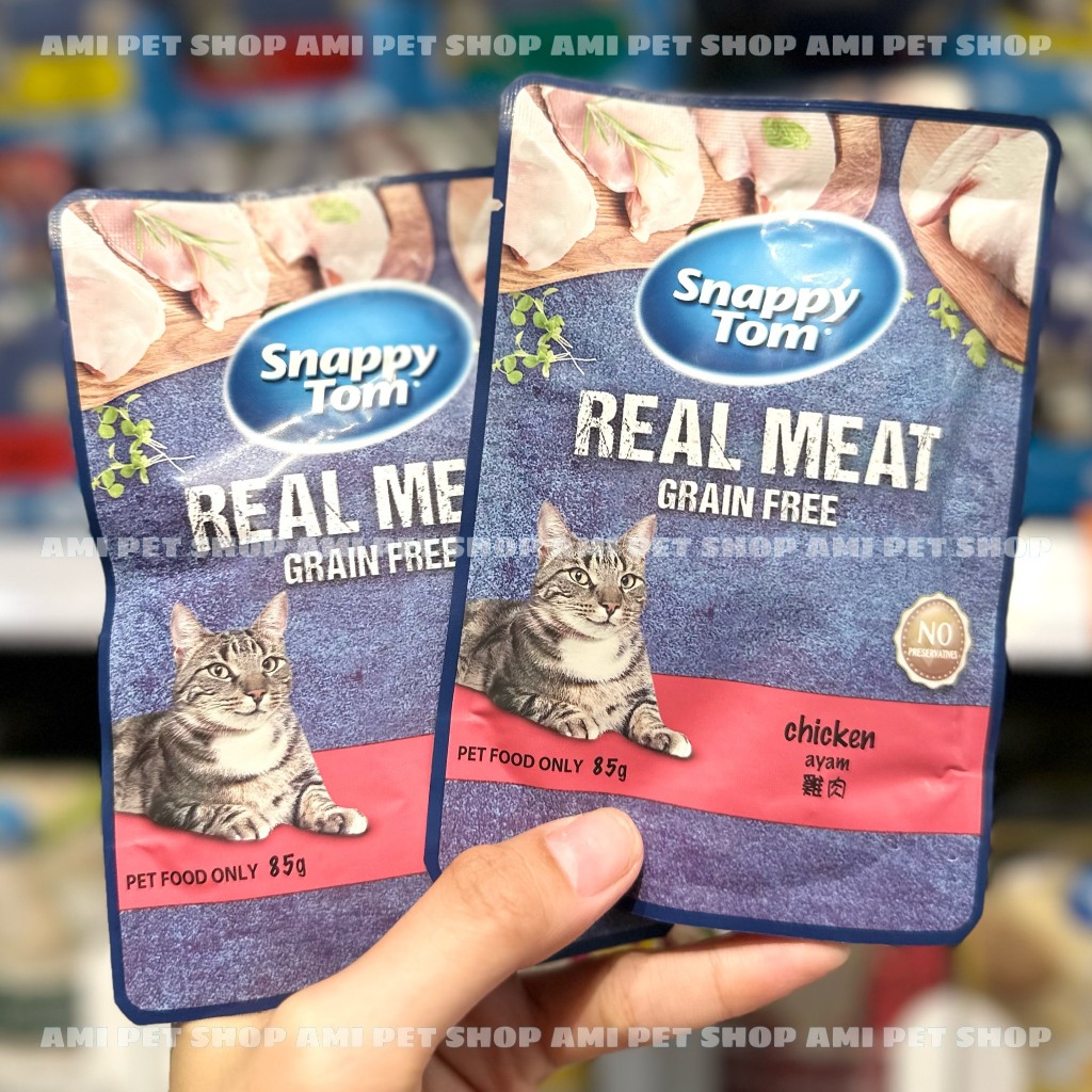 PATE SNAPPY TOM MÈO TÚI 85GR