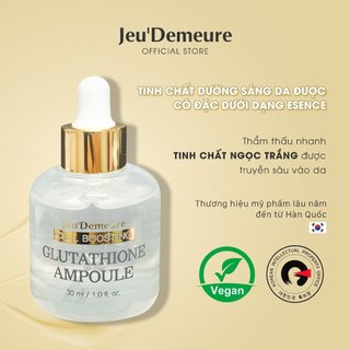Tinh chất dưỡng trắng Glutathione Ampoule JeuDemeure cô đặc 30ml - Serum siêu cấp ẩm, trắng da cao cấp Hàn Quốc