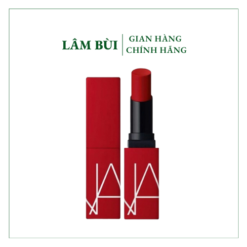 [Minisize 0.8gram] Son Nars màu đỏ Ruby Dragon Girl 132 - sephora auth 1000%