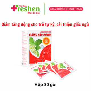 Vương Não Khang - Bột uống tăng cường trí não cho trẻ - Hộp 30 gói