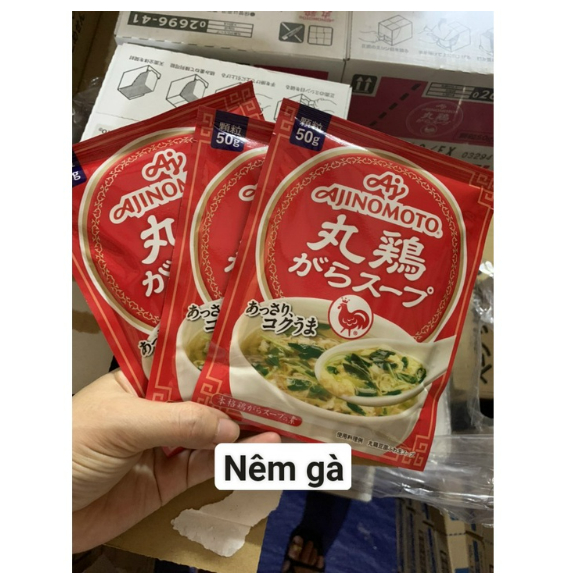 Hạt nêm Nhật các loại cho bé ăn dặm Ajinomoto, Topvalu....