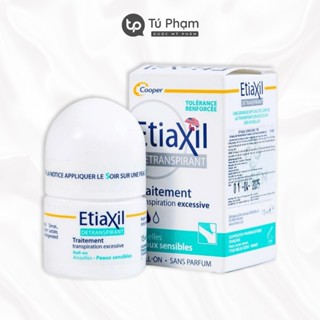 Lăn Khử Mùi Etiaxil Peaux Sensibles Giảm Mồ Hôi, Hôi Nách 15ml