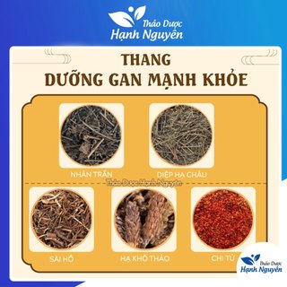 Thang dưỡng gan khỏe mạnh -Thảo Dược Hạnh Nguyên