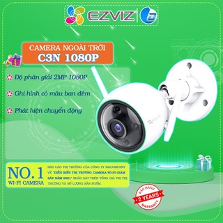  Camera wifi ngoài trời Ezviz C3N chính hãng, có mic ghi âm