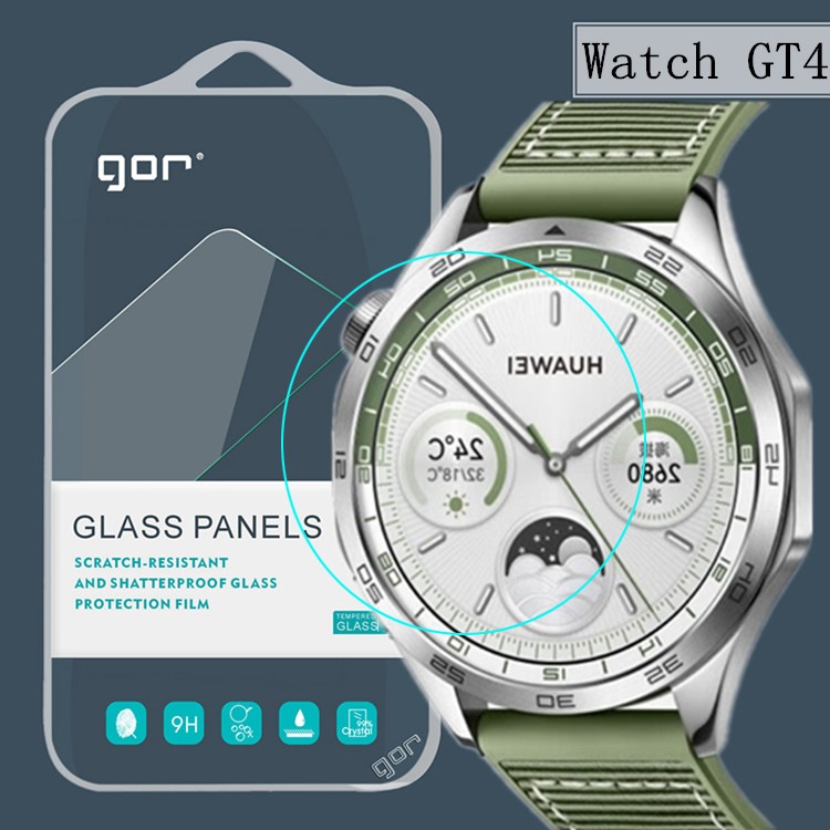 CƯỜNG LỰC KÍNH GOR GT4, GT3 VÀ GT2 46MM BỘ 03 MIẾNG KÍNH SIÊU MƯỢT