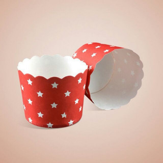 50 ly cup cứng nướng bánh < màu giao ngẫu nhiên)