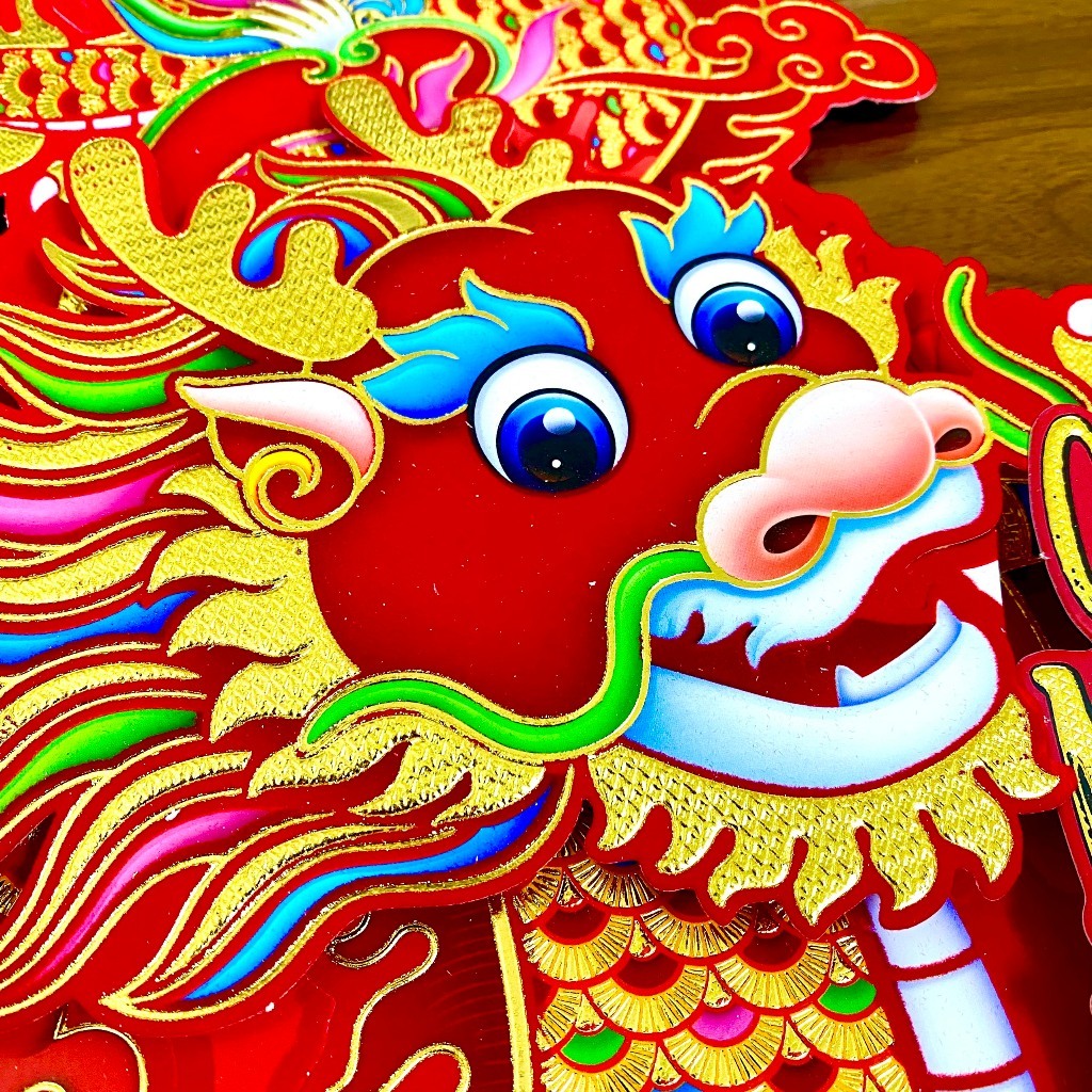 Decal mẫu Tiên đồng, Ngọc nữ dán cửa, trang trí ngày Tết 2024