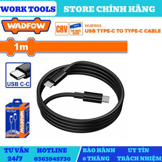 Wadfow dây cáp sạc usb usb type-c sang type-c 1m wub1502