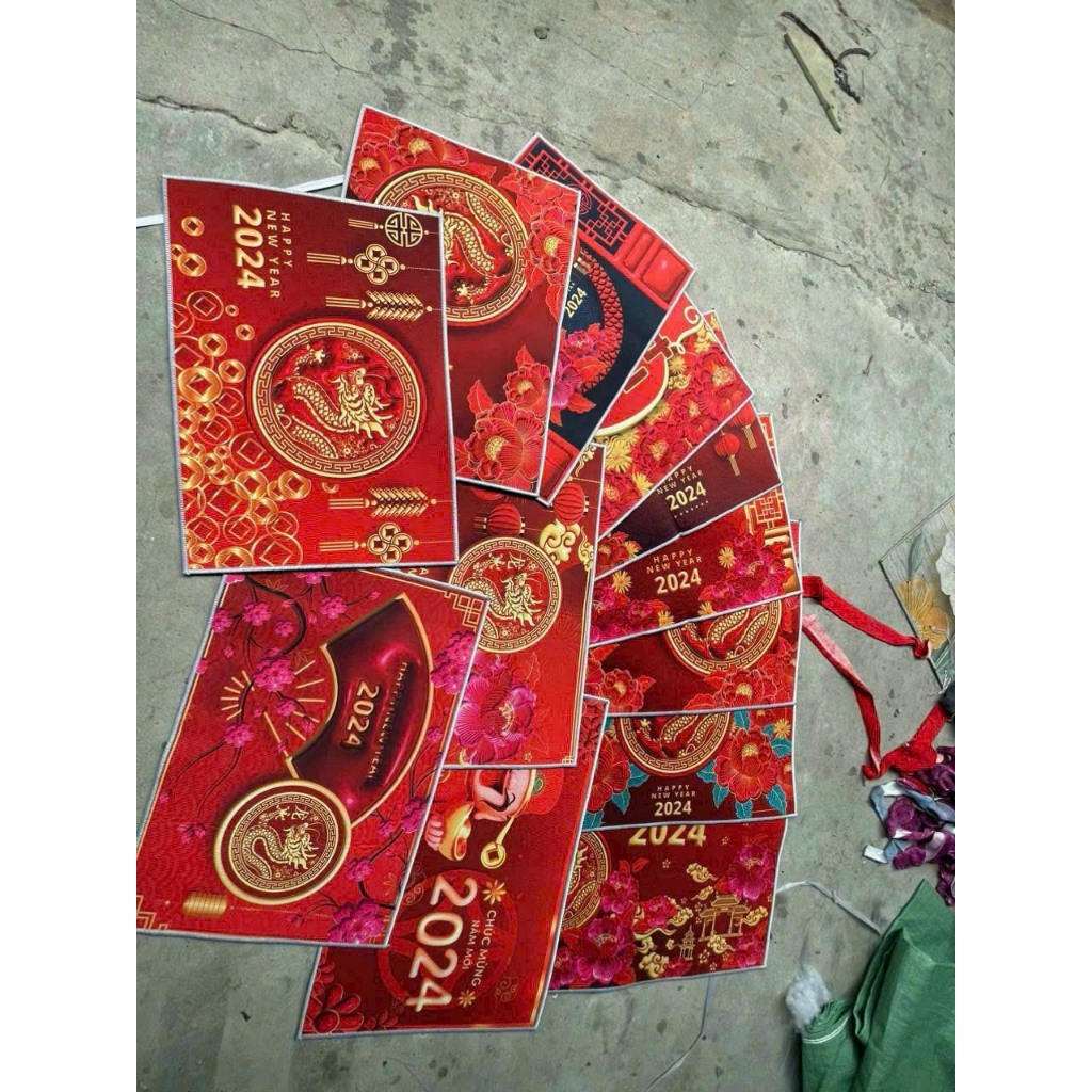 Thảm Chân Vải Tết 2024