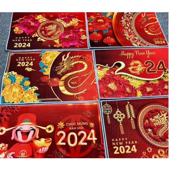 Thảm Chân Vải Tết 2024