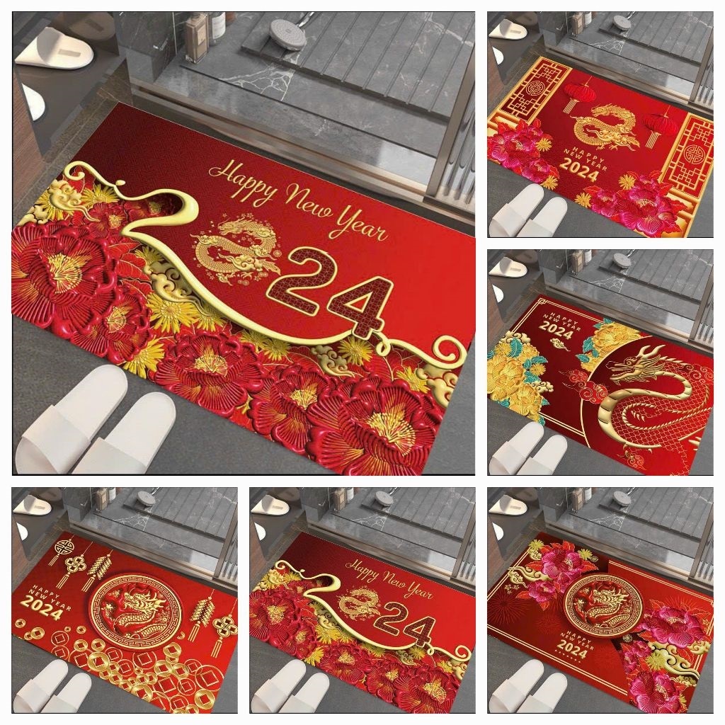 Thảm Chân Vải Tết 2024