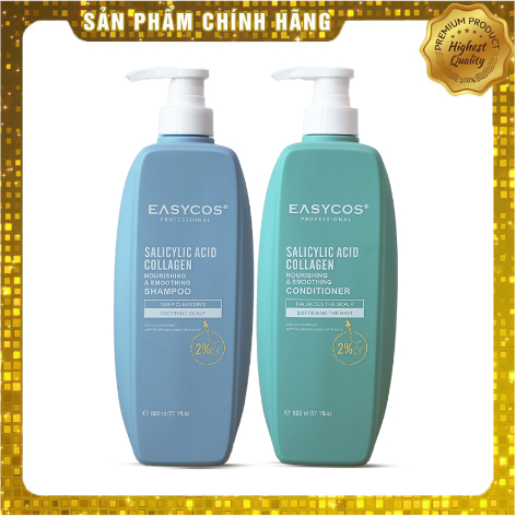 Dầu gội xả Easycos nuôi dưỡng và chăm sóc tóc mềm mượt, nuôi dưỡng da đầu và ngăn gãy rụng hương thơm nước hoa