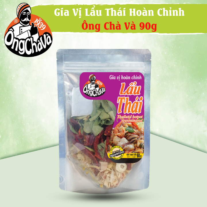 Gia Vị Lẩu Thái Hoàn Chỉnh Ông Chà Và 90gr (Thailand Hotpot seasoning set)