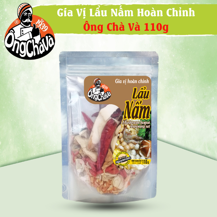 Gia Vị Lẩu Nấm Hoàn Chỉnh Ông Chà Và 110gr (Mushroom Hotpot)