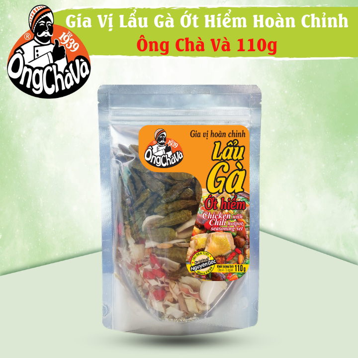 Gia Vị Lẩu Gà Ớt Hiểm Hoàn Chỉnh Ông Chà Và 110gr (Spicy Chicken Hotpot)