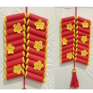 Ống giấy đỏ - Cuộn giấy cuốn trang trí (8cm x 3cm)