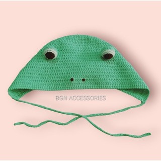 Nón ếch len handmade kute