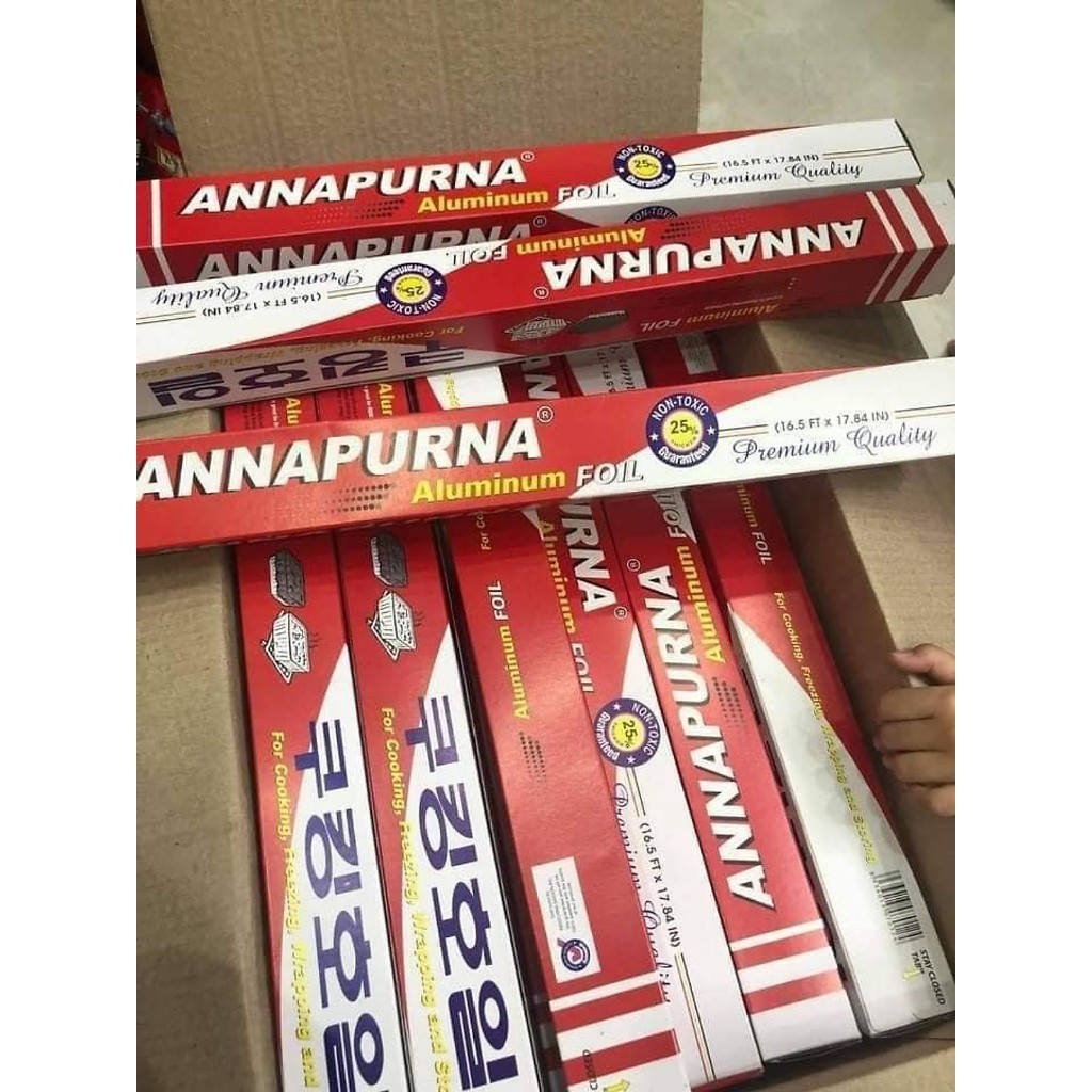 ☘️  giấy bạc nướng thịt Annapurna