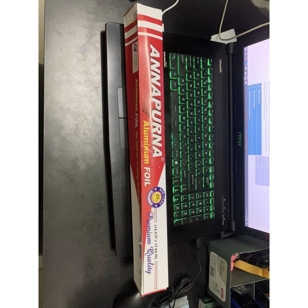 ☘️  giấy bạc nướng thịt Annapurna