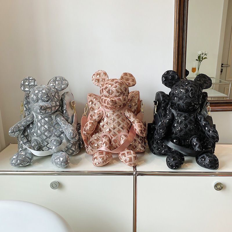 Ba lô mickey kim sa ( có dây đeo chéo ) hàng QC cao cấp l1