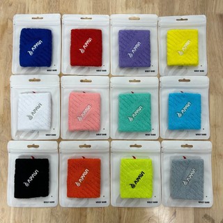 Chặn mồ hôi tay Apavi AH-008 cotton nhẹ, mềm mại thấm hút mồ hôi tốt bảo vệ cổ tay chặn mồ hôi tay