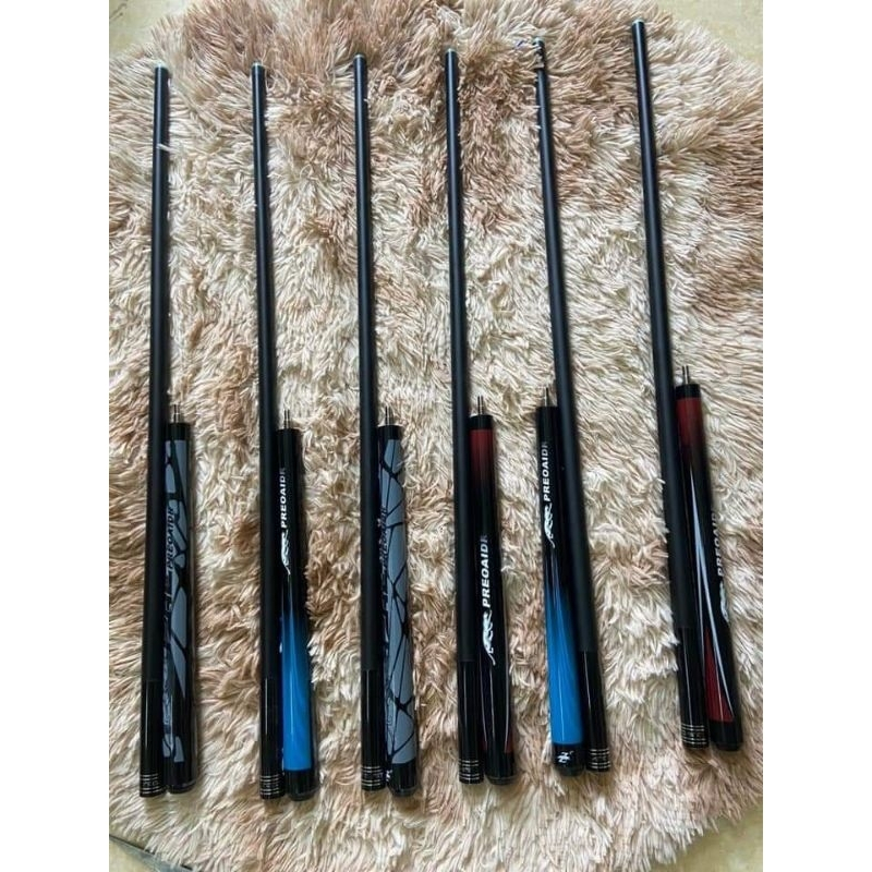 Cơ Bida Nhảy - Gậy nhảy phủ carbon - Mẫu mới 2023. Cơ nhảy PREDATOR